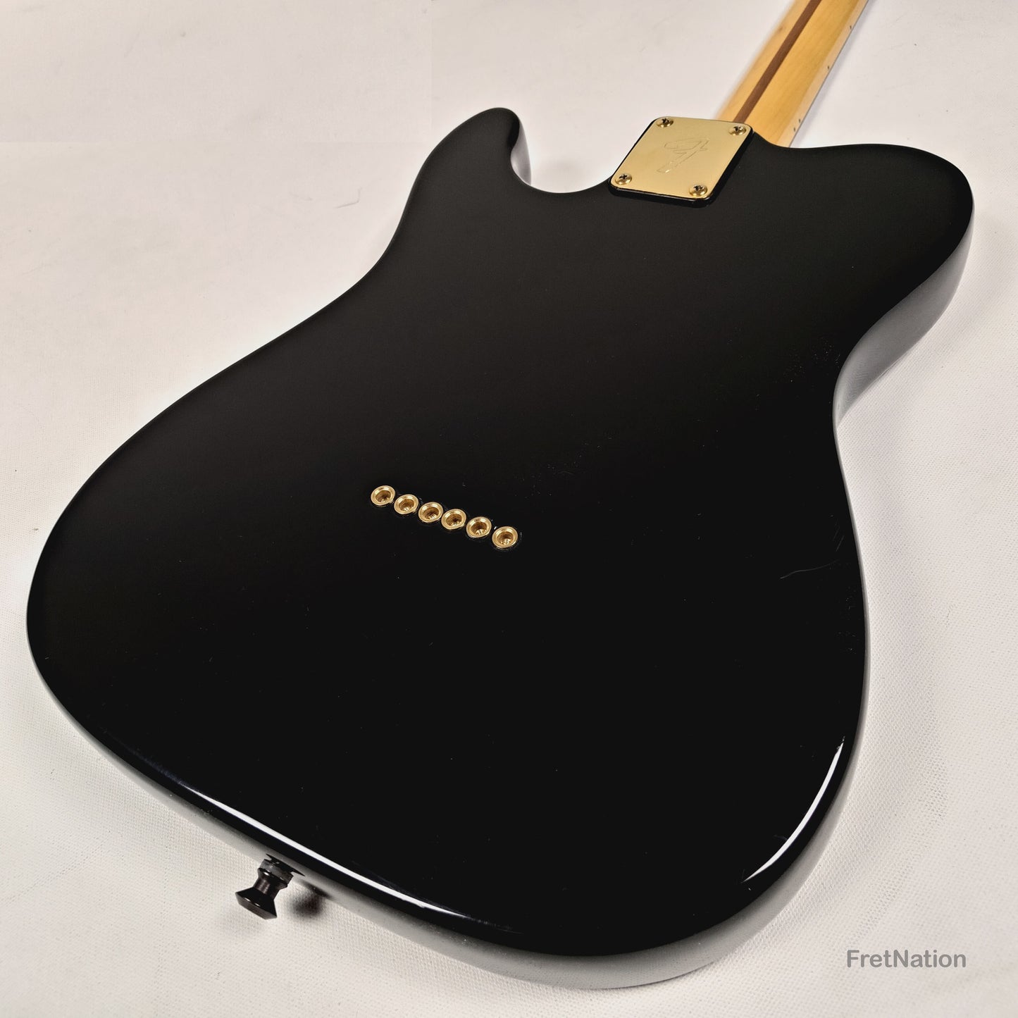 Fender Telecaster Collectors Edition Black & Gold Electric Guitar - 8.96lbs CE 10940 - Pre-Owned