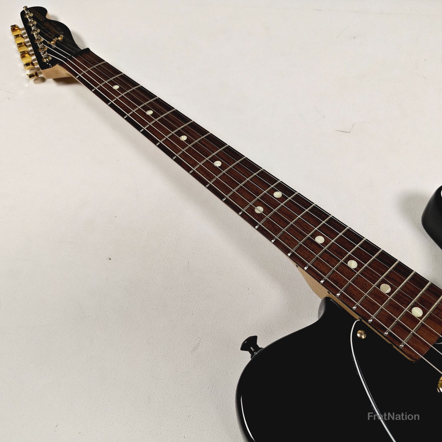 Fender Telecaster Collectors Edition Black & Gold Electric Guitar - 8.96lbs CE 10940 - Pre-Owned