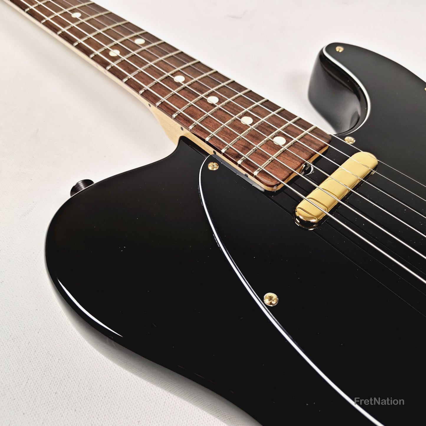 Fender Telecaster Collectors Edition Black & Gold Electric Guitar - 8.96lbs CE 10940 - Pre-Owned