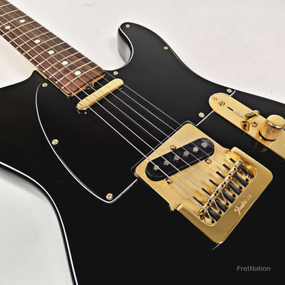 Fender Telecaster Collectors Edition Black & Gold Electric Guitar - 8.96lbs CE 10940 - Pre-Owned