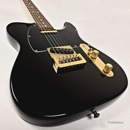 Fender Telecaster Collectors Edition Black & Gold Electric Guitar - 8.96lbs CE 10940 - Pre-Owned