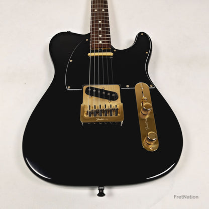 Fender Telecaster Collectors Edition Black & Gold Electric Guitar - 8.96lbs CE 10940 - Pre-Owned