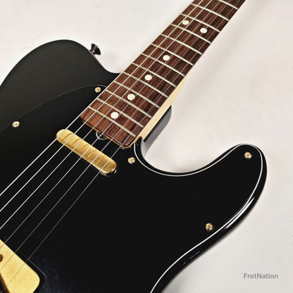 Fender Telecaster Collectors Edition Black & Gold Electric Guitar - 8.96lbs CE 10940 - Pre-Owned