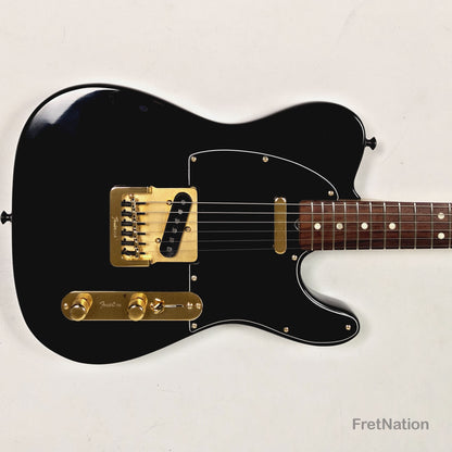 Fender Telecaster Collectors Edition Black & Gold Electric Guitar - 8.96lbs CE 10940 - Pre-Owned