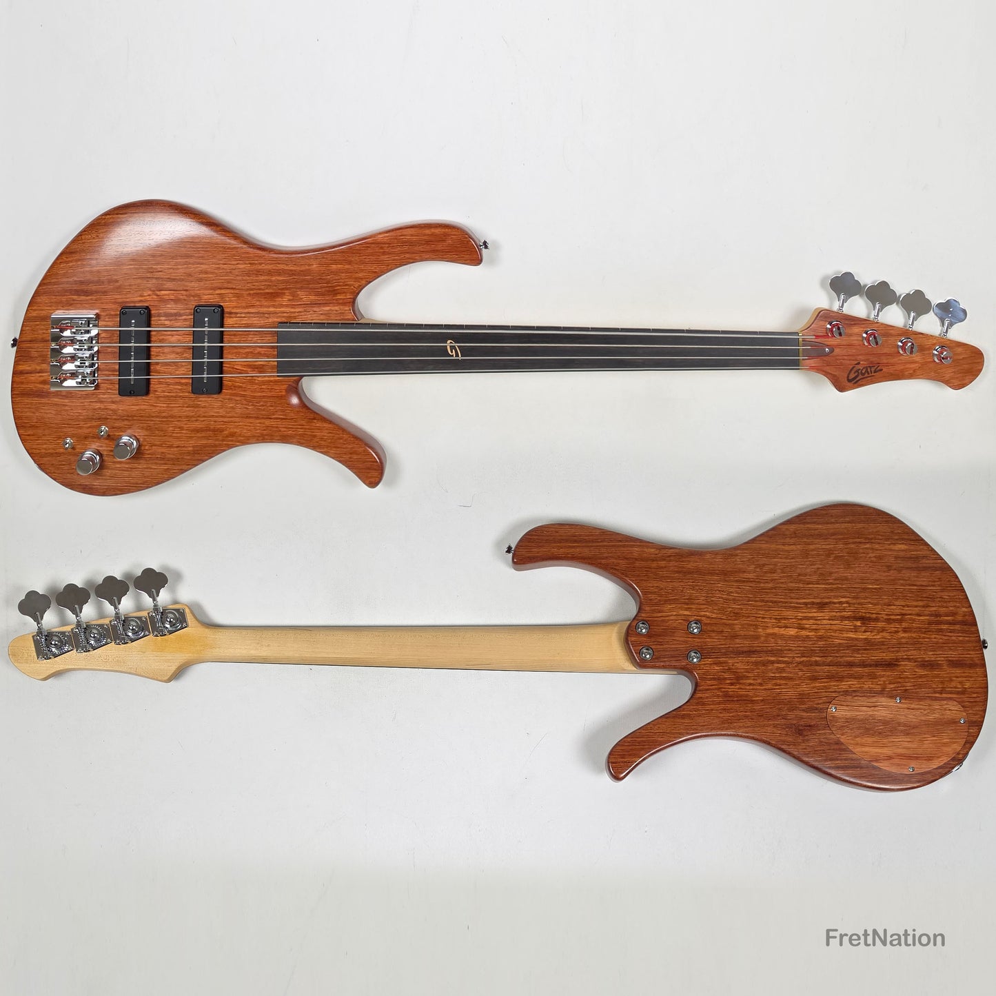 Garz Guitars Kungha 4 Fretless 4-String Bass - 10.62lbs Pre-Owned