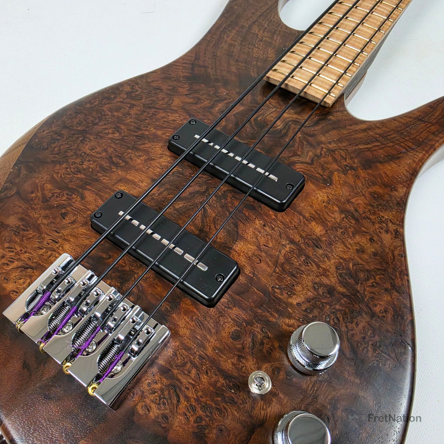 Garz Guitars Kungha 4 Fretted 4-String Bass - 9.64lbs Pre-Owned