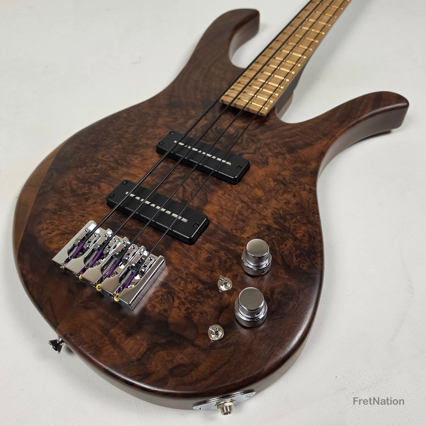 Garz Guitars Kungha 4 Fretted 4-String Bass - 9.64lbs Pre-Owned