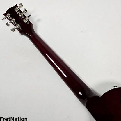 Fret Nation Gibson Les Paul Studio Wine Red Guitar 2013 SN:0491 8lbs Pre-Owned