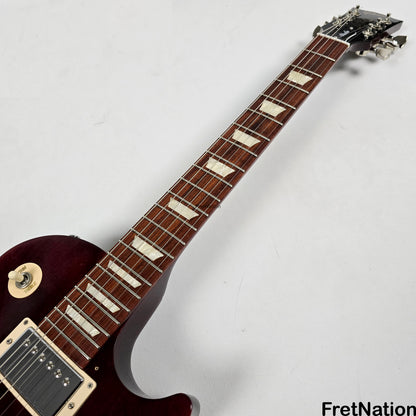 Fret Nation Gibson Les Paul Studio Wine Red Guitar 2013 SN:0491 8lbs Pre-Owned