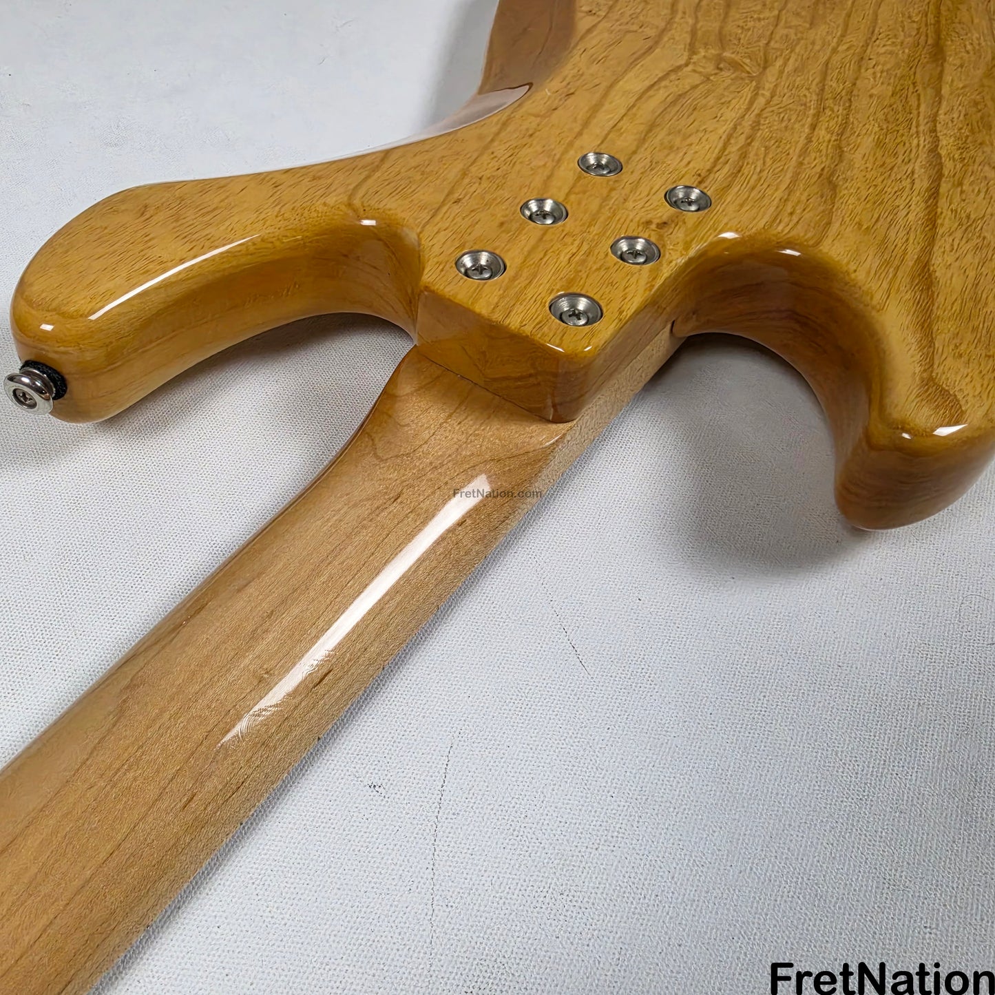 Fret Nation G&L CLF L-1000 4-String Bass Natural 8.54lbs CLF1805176 - Pre-Owned
