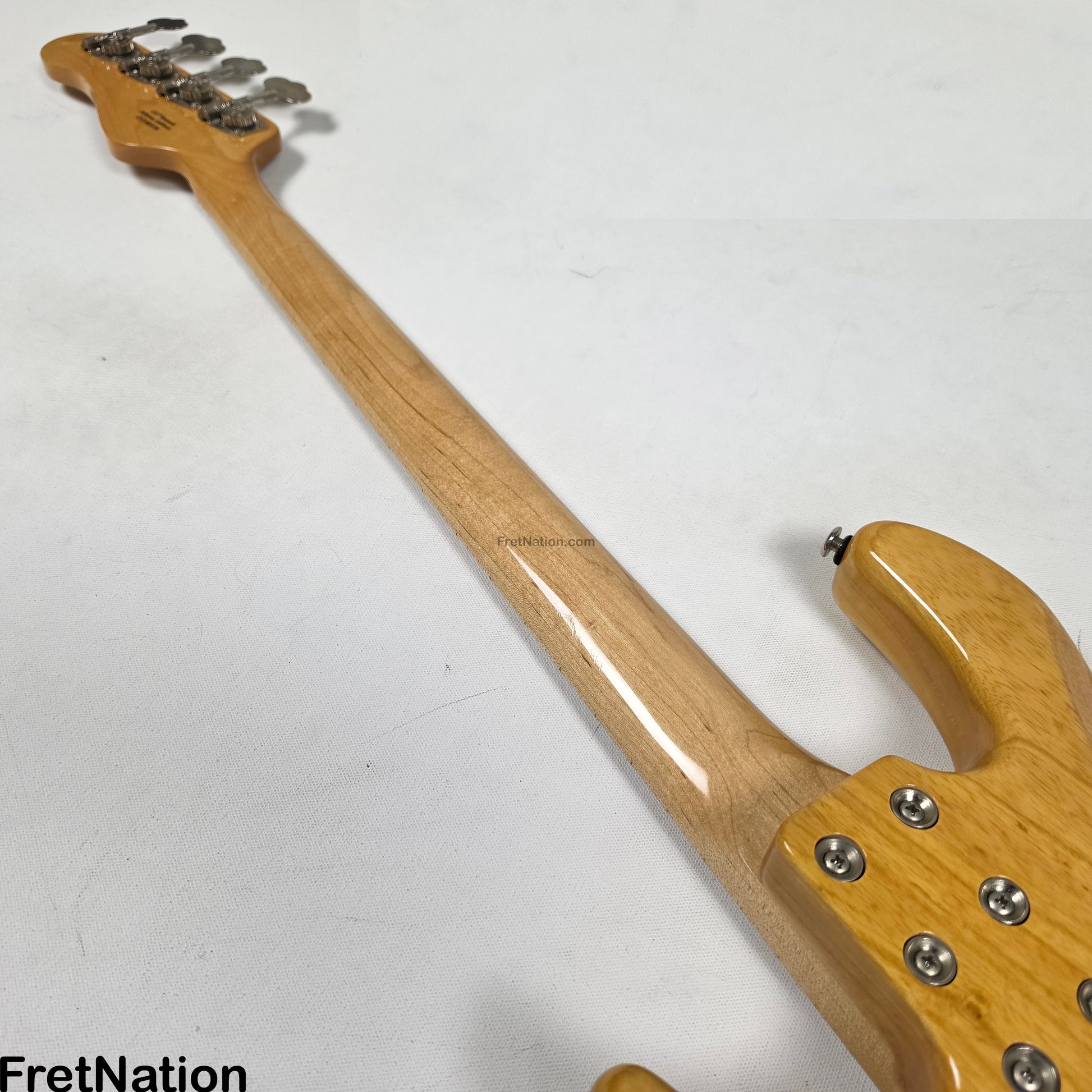 Fret Nation G&L CLF L-1000 4-String Bass Natural 8.54lbs CLF1805176 - Pre-Owned