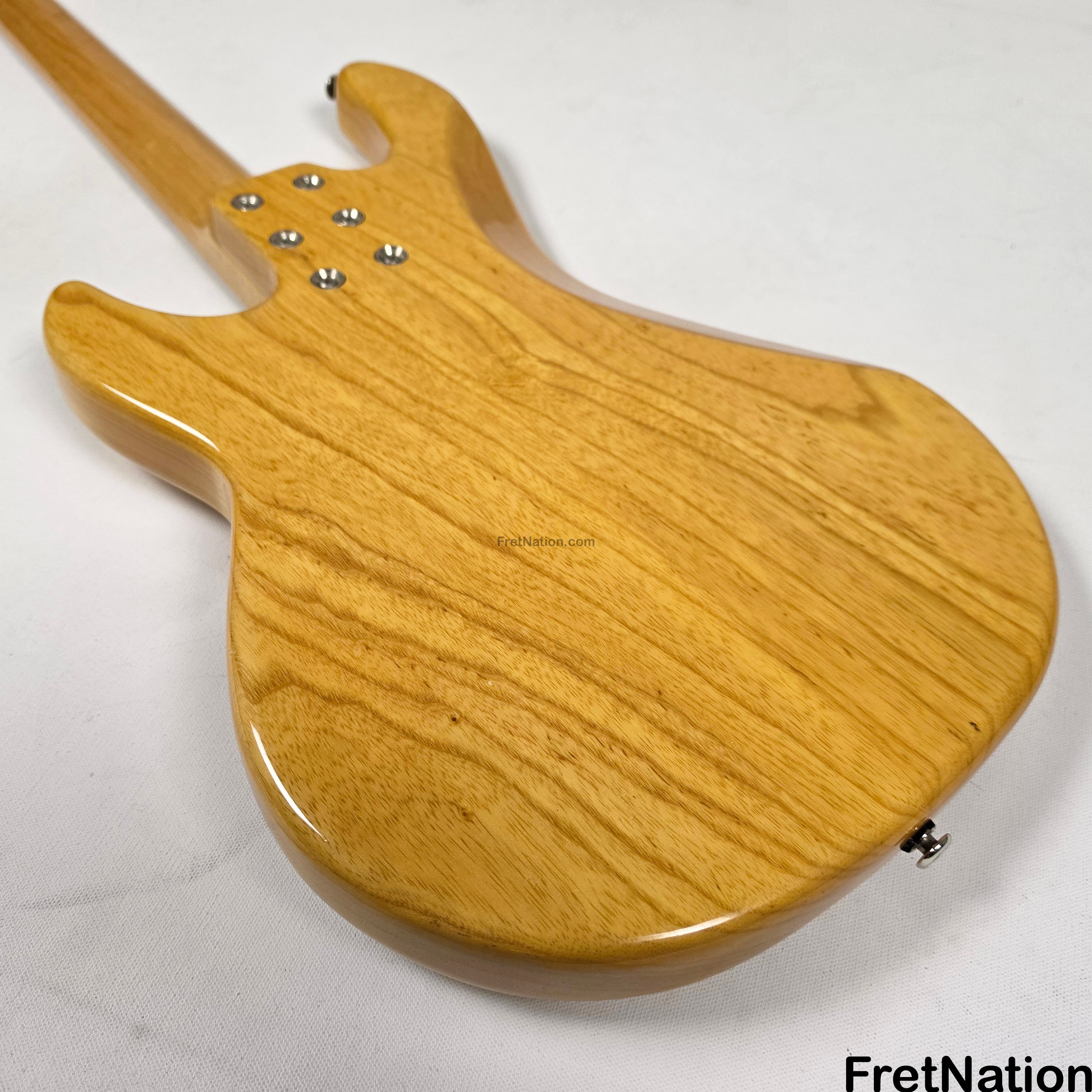 G&L CLF L-1000 4-String Bass Natural 8.54lbs CLF1805176 - Pre