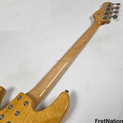 Fret Nation G&L CLF L-1000 4-String Bass Natural 8.54lbs CLF1805176 - Pre-Owned
