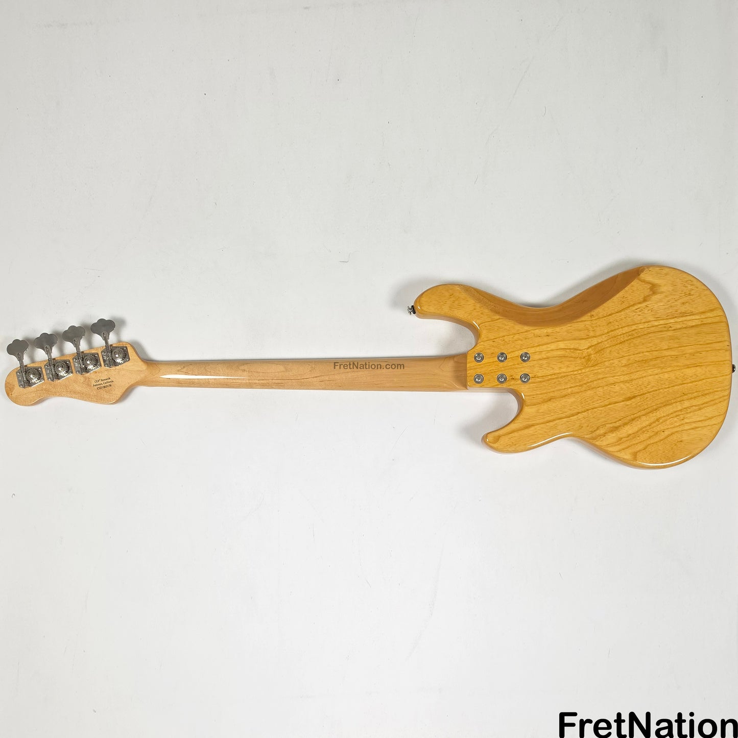 Fret Nation G&L CLF L-1000 4-String Bass Natural 8.54lbs CLF1805176 - Pre-Owned