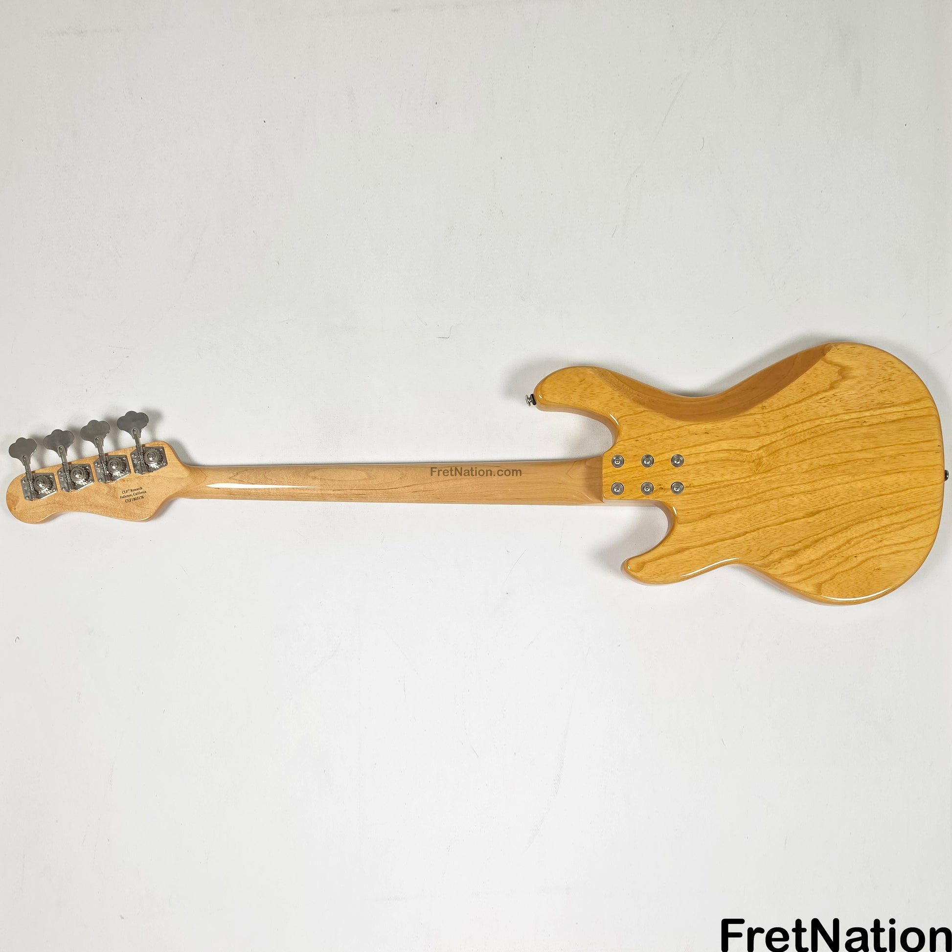 Fret Nation G&L CLF L-1000 4-String Bass Natural 8.54lbs CLF1805176 - Pre-Owned