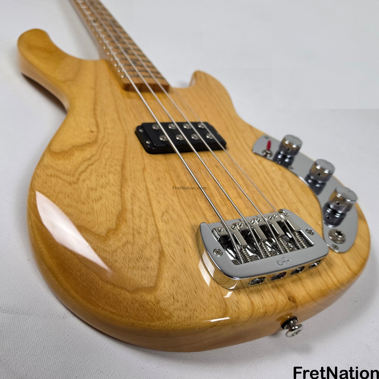 Fret Nation G&L CLF L-1000 4-String Bass Natural 8.54lbs CLF1805176 - Pre-Owned