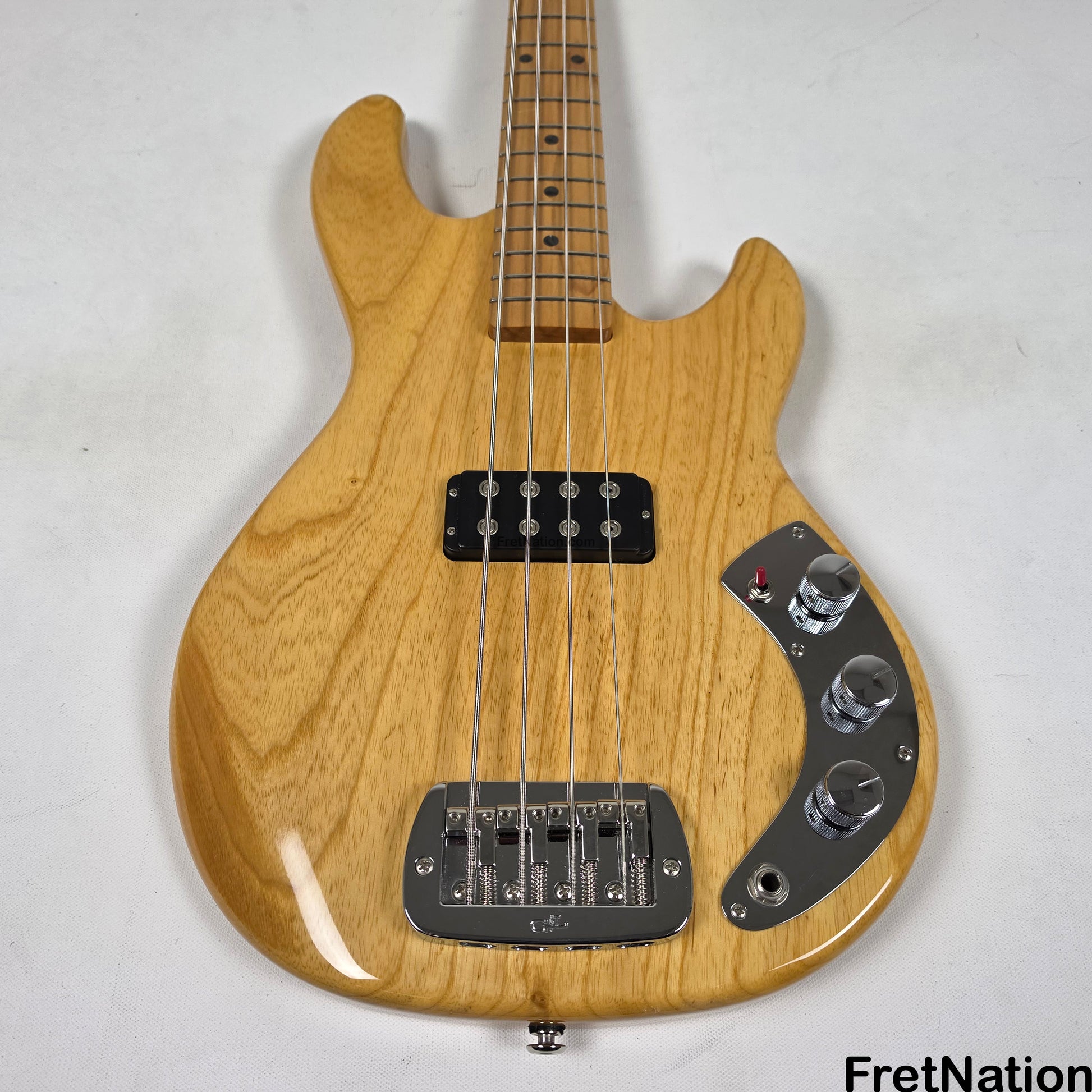 Fret Nation G&L CLF L-1000 4-String Bass Natural 8.54lbs CLF1805176 - Pre-Owned