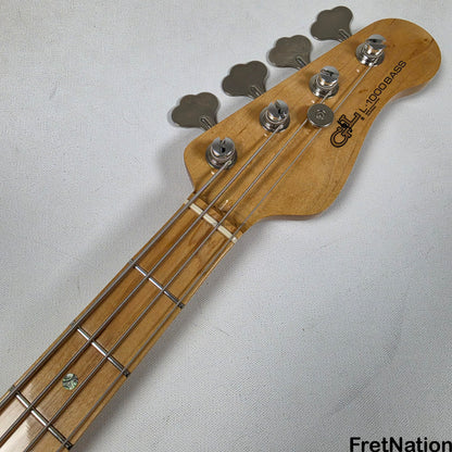 Fret Nation G&L CLF L-1000 4-String Bass Natural 8.54lbs CLF1805176 - Pre-Owned