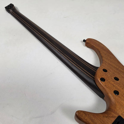 Music Man Ibanez Bass Workshop EHB1505MS Multi-Scale Headless 5-String Bass Ocean Inlet 7.40lbs S08050 - Pre-Owned