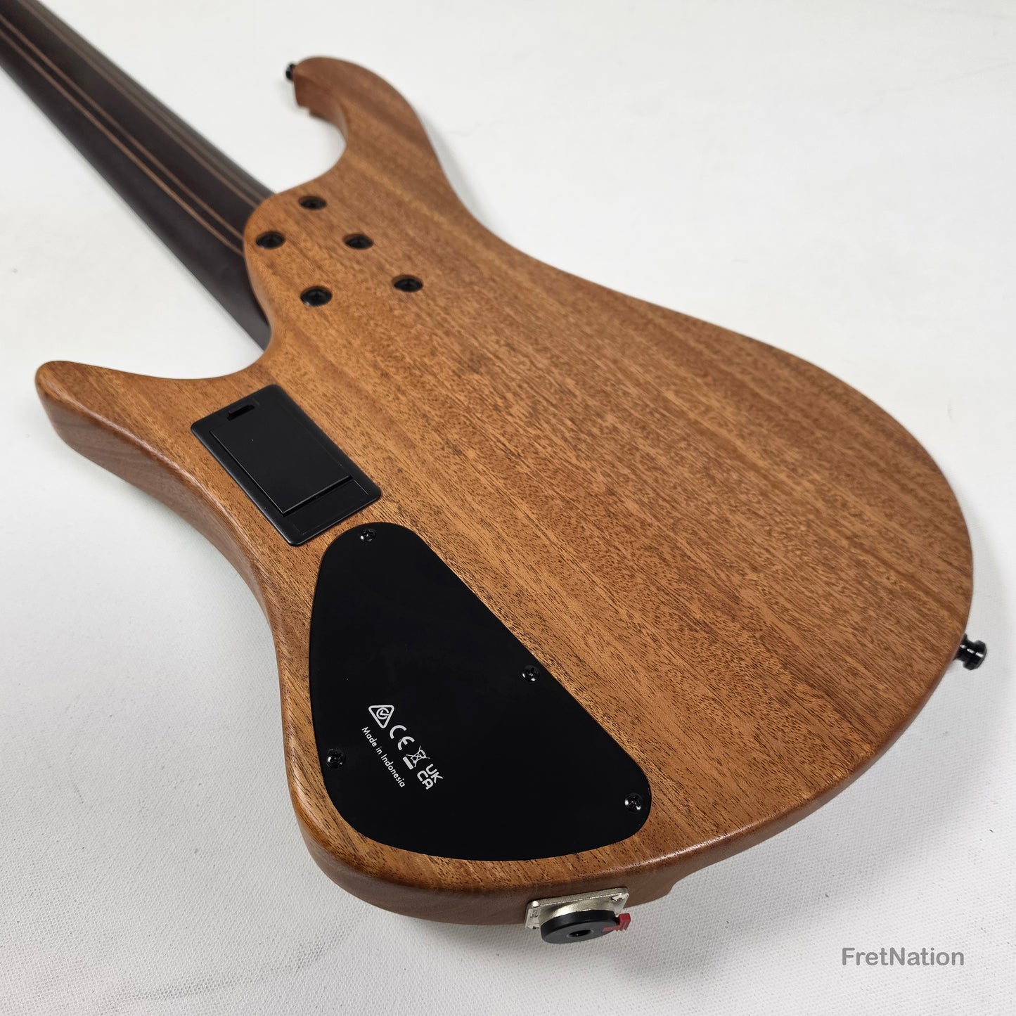 Music Man Ibanez Bass Workshop EHB1505MS Multi-Scale Headless 5-String Bass Ocean Inlet 7.40lbs S08050 - Pre-Owned