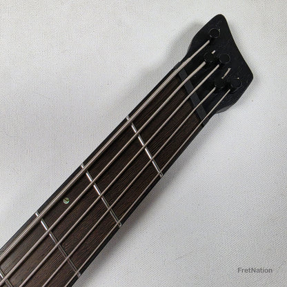 Music Man Ibanez Bass Workshop EHB1505MS Multi-Scale Headless 5-String Bass Ocean Inlet 7.40lbs S08050 - Pre-Owned