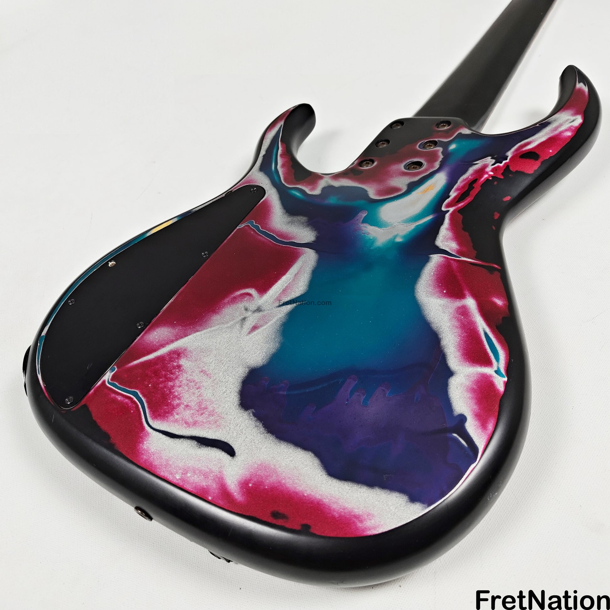Fret Nation James Tyler 5-String Bass Psychedelic Vomit 8.60lbs - Pre-Owned