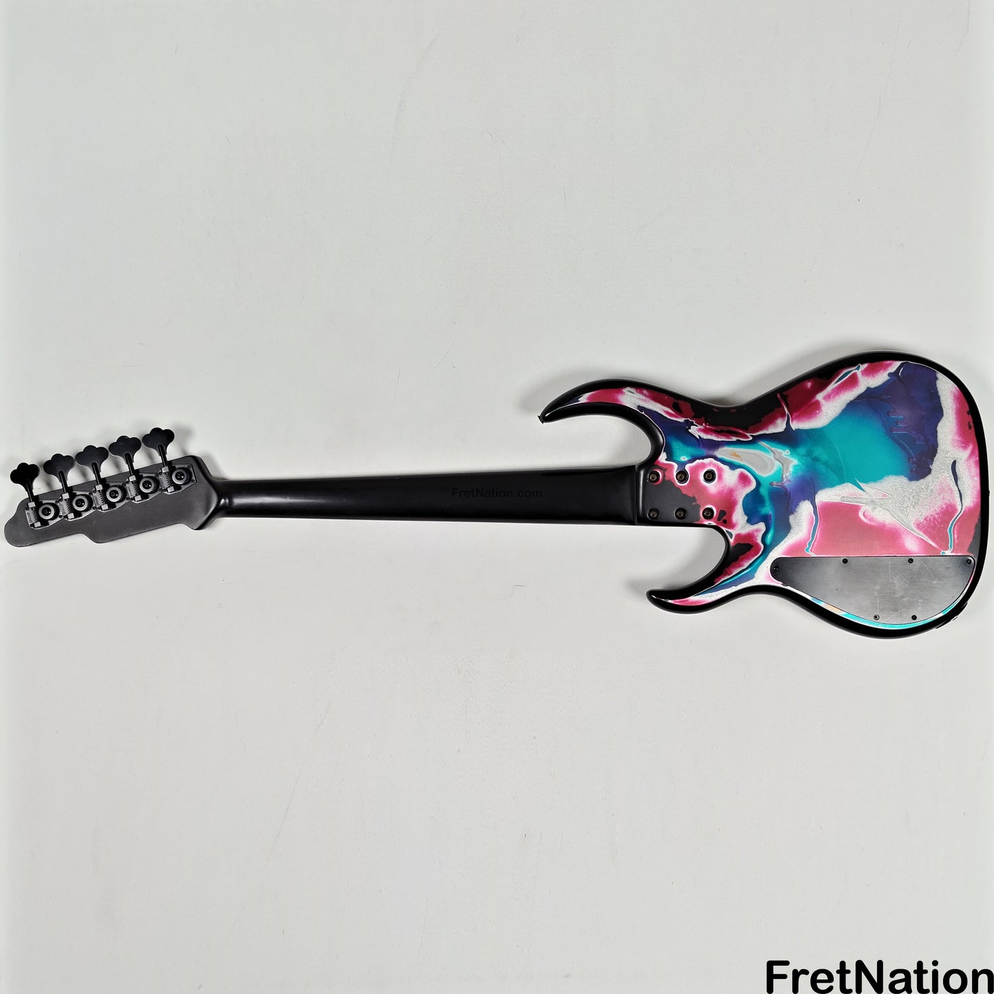 Fret Nation James Tyler 5-String Bass Psychedelic Vomit 8.60lbs - Pre-Owned
