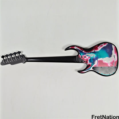 Fret Nation James Tyler 5-String Bass Psychedelic Vomit 8.60lbs - Pre-Owned