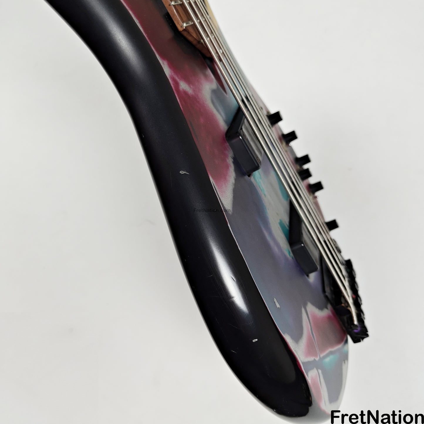 Fret Nation James Tyler 5-String Bass Psychedelic Vomit 8.60lbs - Pre-Owned