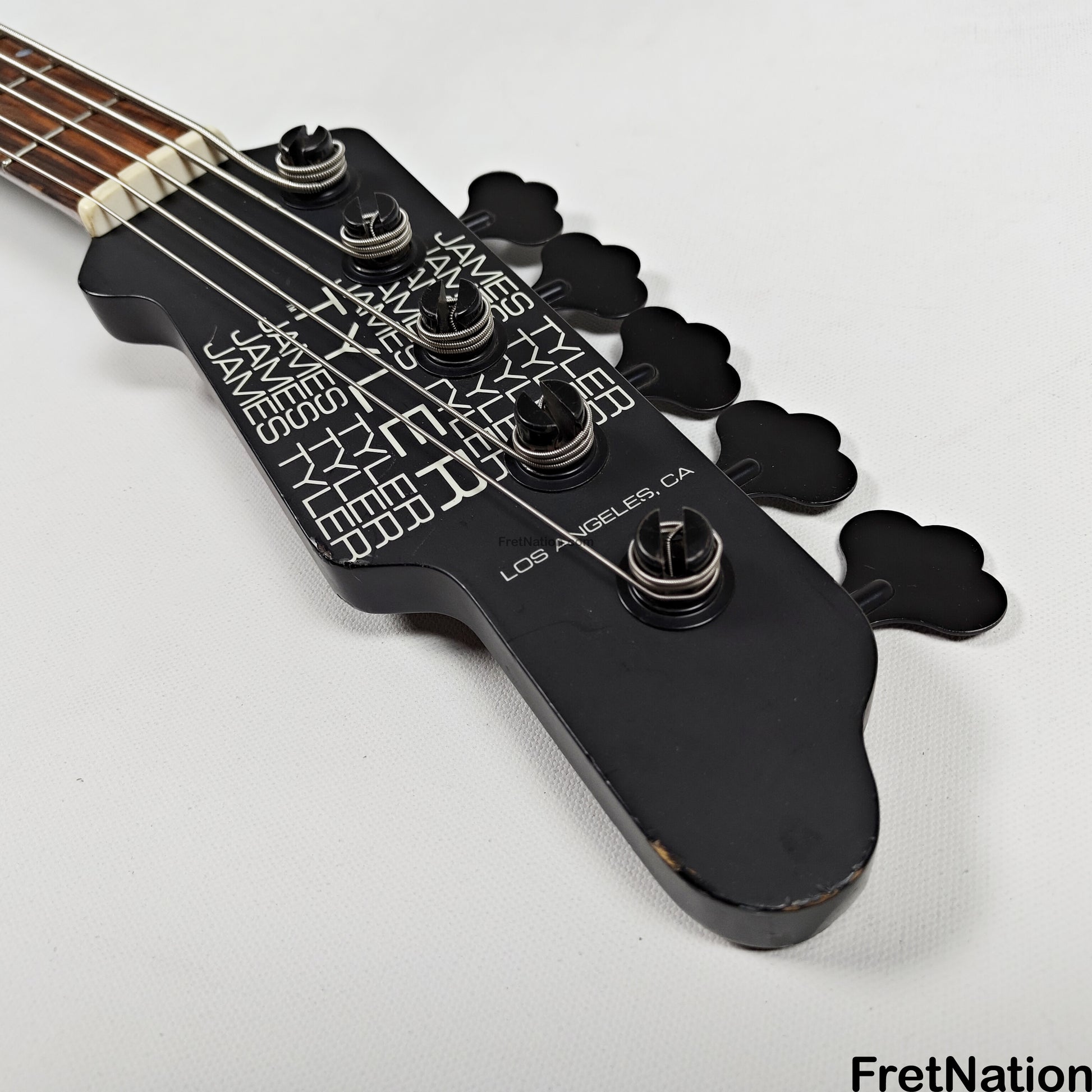 Fret Nation James Tyler 5-String Bass Psychedelic Vomit 8.60lbs - Pre-Owned