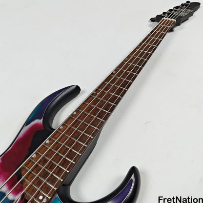 Fret Nation James Tyler 5-String Bass Psychedelic Vomit 8.60lbs - Pre-Owned