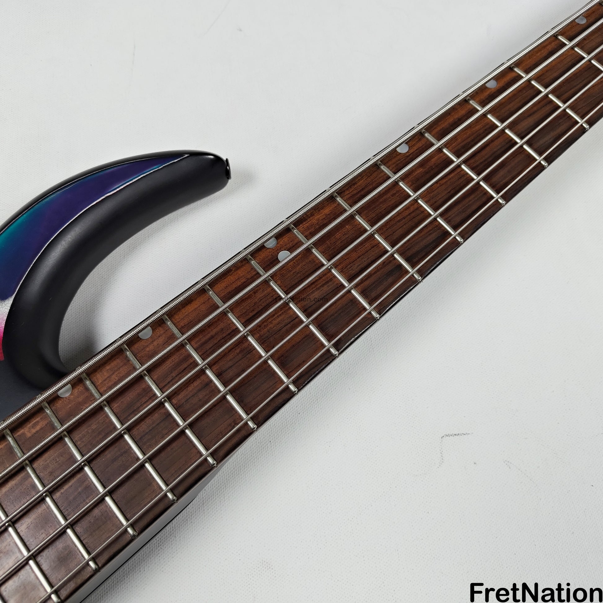 Fret Nation James Tyler 5-String Bass Psychedelic Vomit 8.60lbs - Pre-Owned