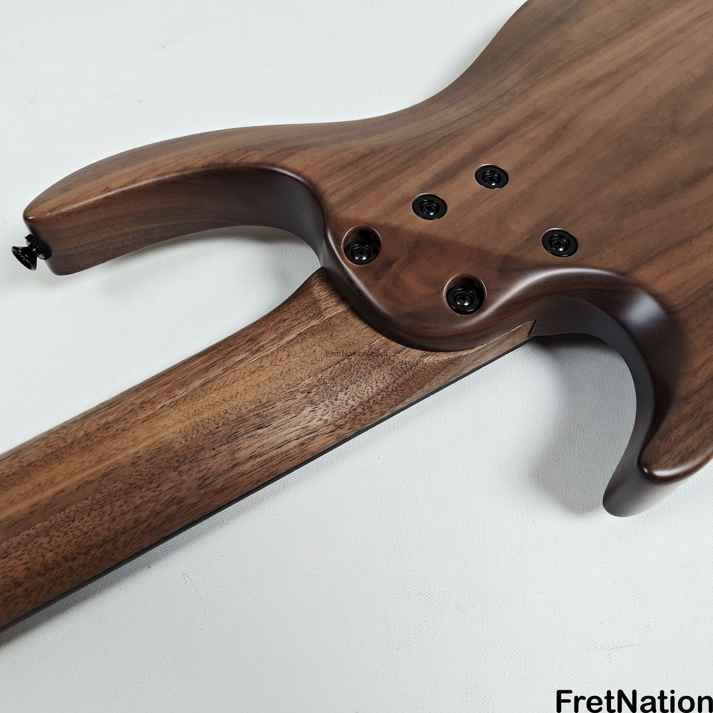 Fret Nation Kiesel O2BM6 6-String Headless Multi-Scale Bass Walnut 9.46lbs #172026 - Pre-Owned