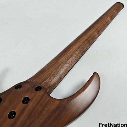Fret Nation Kiesel O2BM6 6-String Headless Multi-Scale Bass Walnut 9.46lbs #172026 - Pre-Owned
