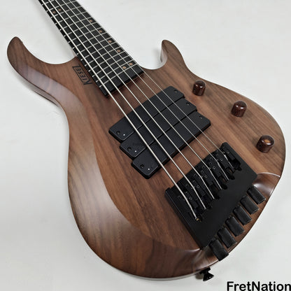 Fret Nation Kiesel O2BM6 6-String Headless Multi-Scale Bass Walnut 9.46lbs #172026 - Pre-Owned
