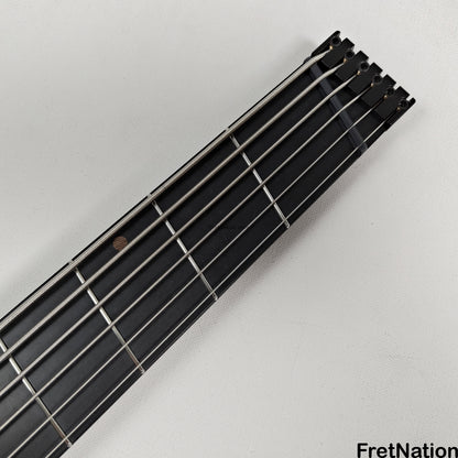 Fret Nation Kiesel O2BM6 6-String Headless Multi-Scale Bass Walnut 9.46lbs #172026 - Pre-Owned