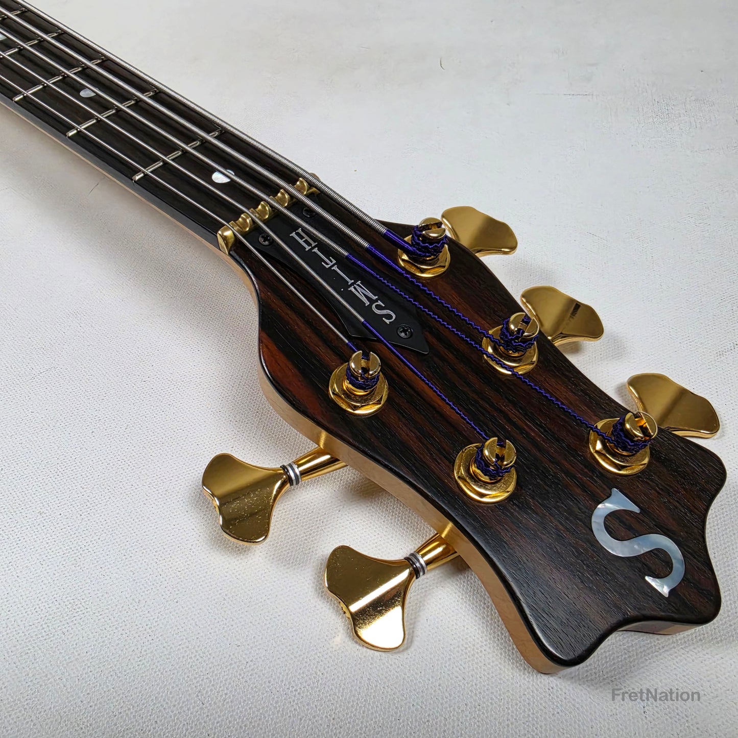 Ken Smith BSR-5TN Black Tiger 5-String Bass 2001 - 10.12lbs #5TN205701-20 Pre-Owned