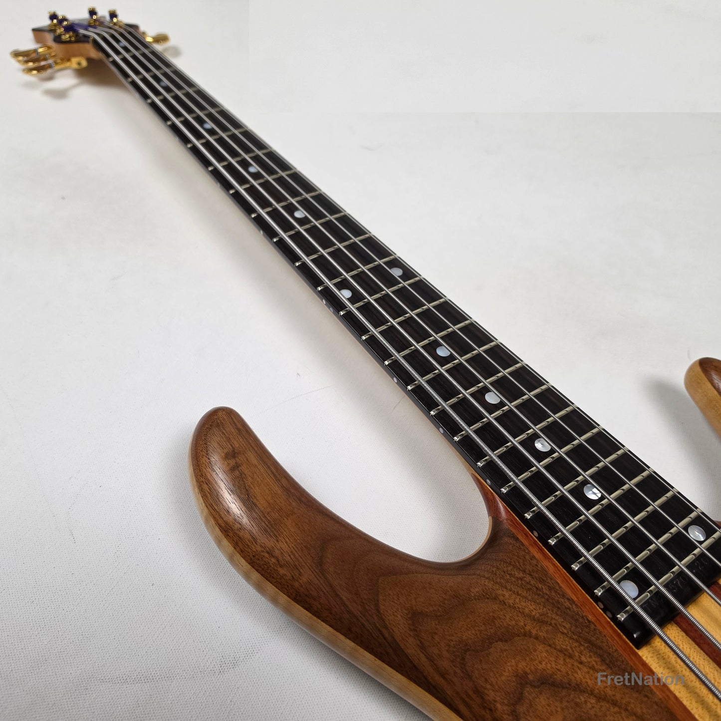 Ken Smith BSR-5TN Black Tiger 5-String Bass 2001 - 10.12lbs #5TN205701-20 Pre-Owned