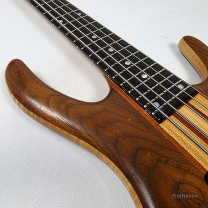 Ken Smith BSR-5TN Black Tiger 5-String Bass 2001 - 10.12lbs #5TN205701-20 Pre-Owned