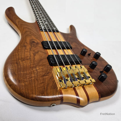 Ken Smith BSR-5TN Black Tiger 5-String Bass 2001 - 10.12lbs #5TN205701-20 Pre-Owned