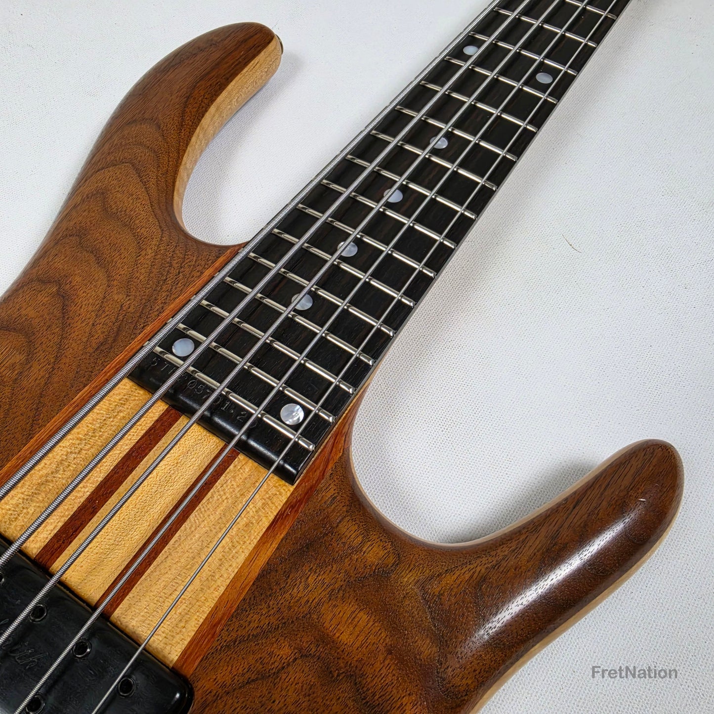Ken Smith BSR-5TN Black Tiger 5-String Bass 2001 - 10.12lbs #5TN205701-20 Pre-Owned
