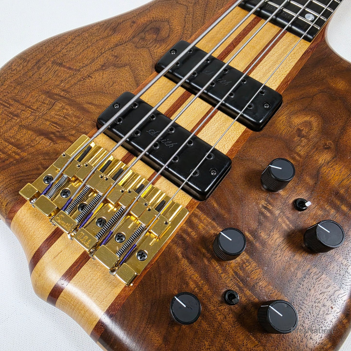 Ken Smith BSR-5TN Black Tiger 5-String Bass 2001 - 10.12lbs #5TN205701-20 Pre-Owned