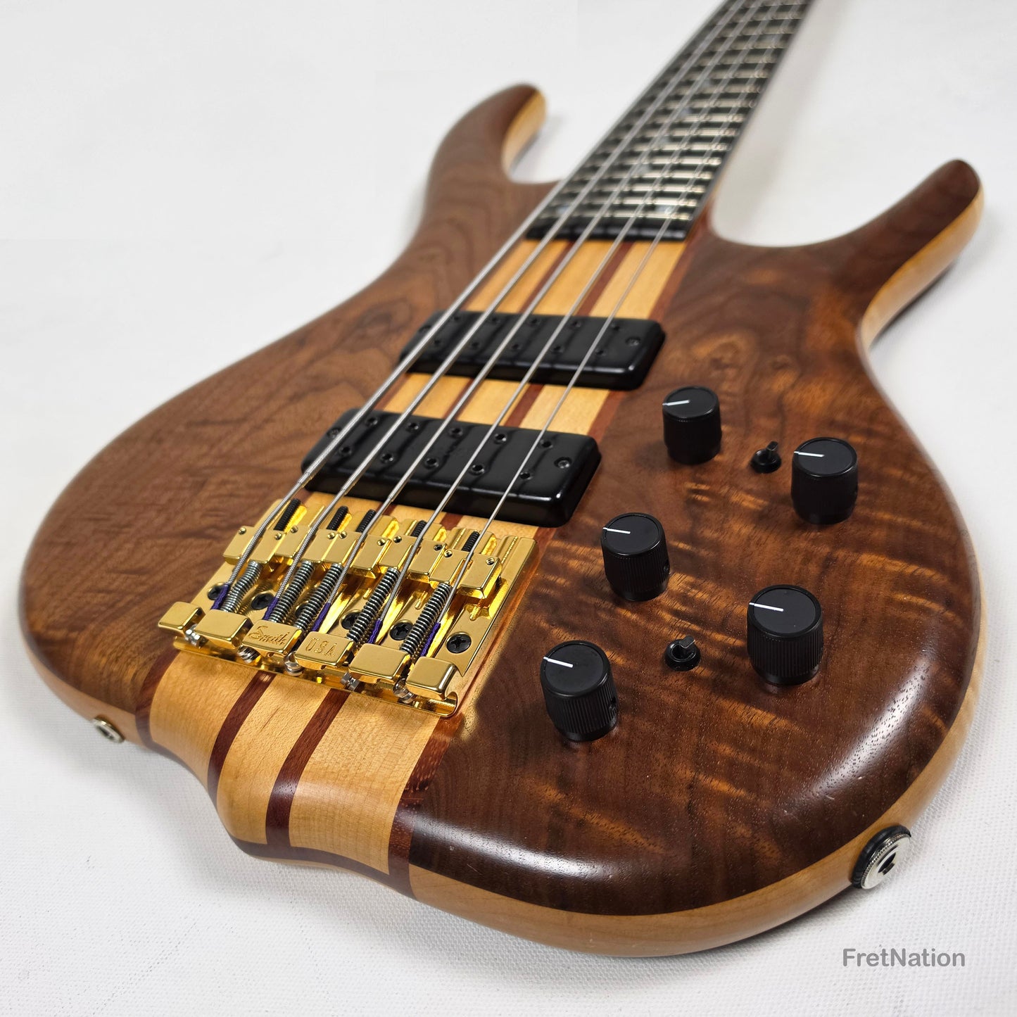 Ken Smith BSR-5TN Black Tiger 5-String Bass 2001 - 10.12lbs #5TN205701-20 Pre-Owned