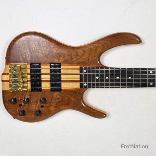 Fret Nation Ken Smith BSR-5TN Black Tiger 5-String Bass 2001 - 10.12lbs #5TN205701-20 Pre-Owned