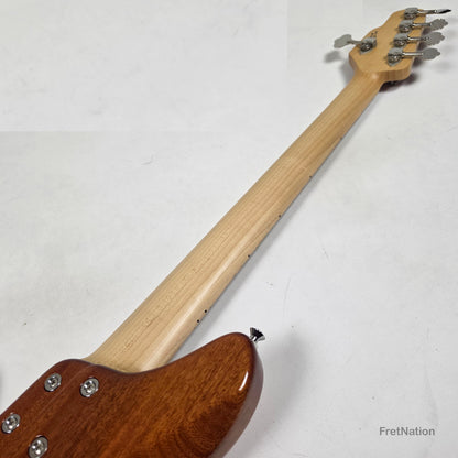 L.E.H. DeepCut 24-Fret 5-String Bass - Super Sparkle Pink 9.26lbs Pre-Owned