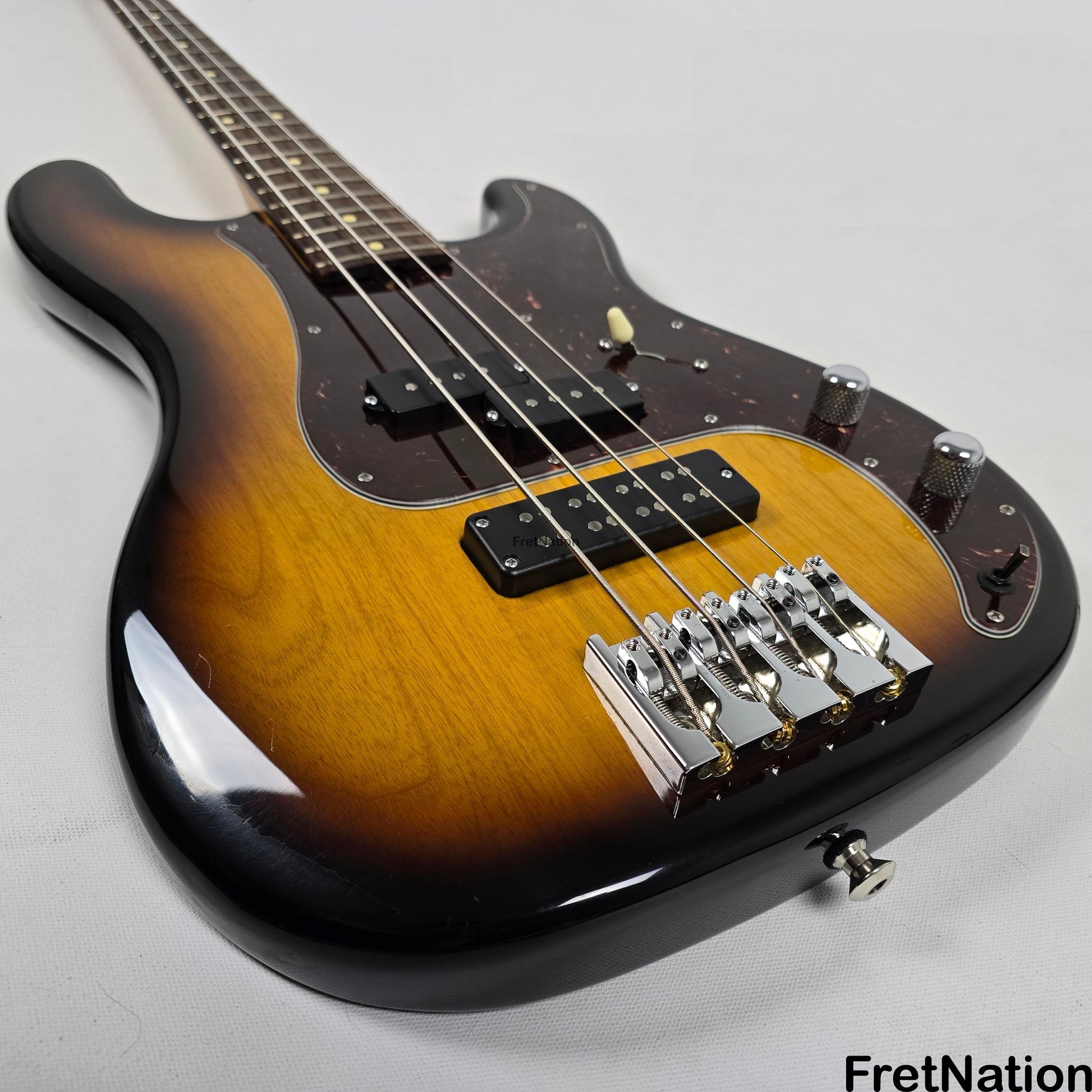 Fret Nation Mike Lull PJ Special 4-String 3-Tone Sunburst P-Bass - 7.76lbs #2580 Pre-Owned