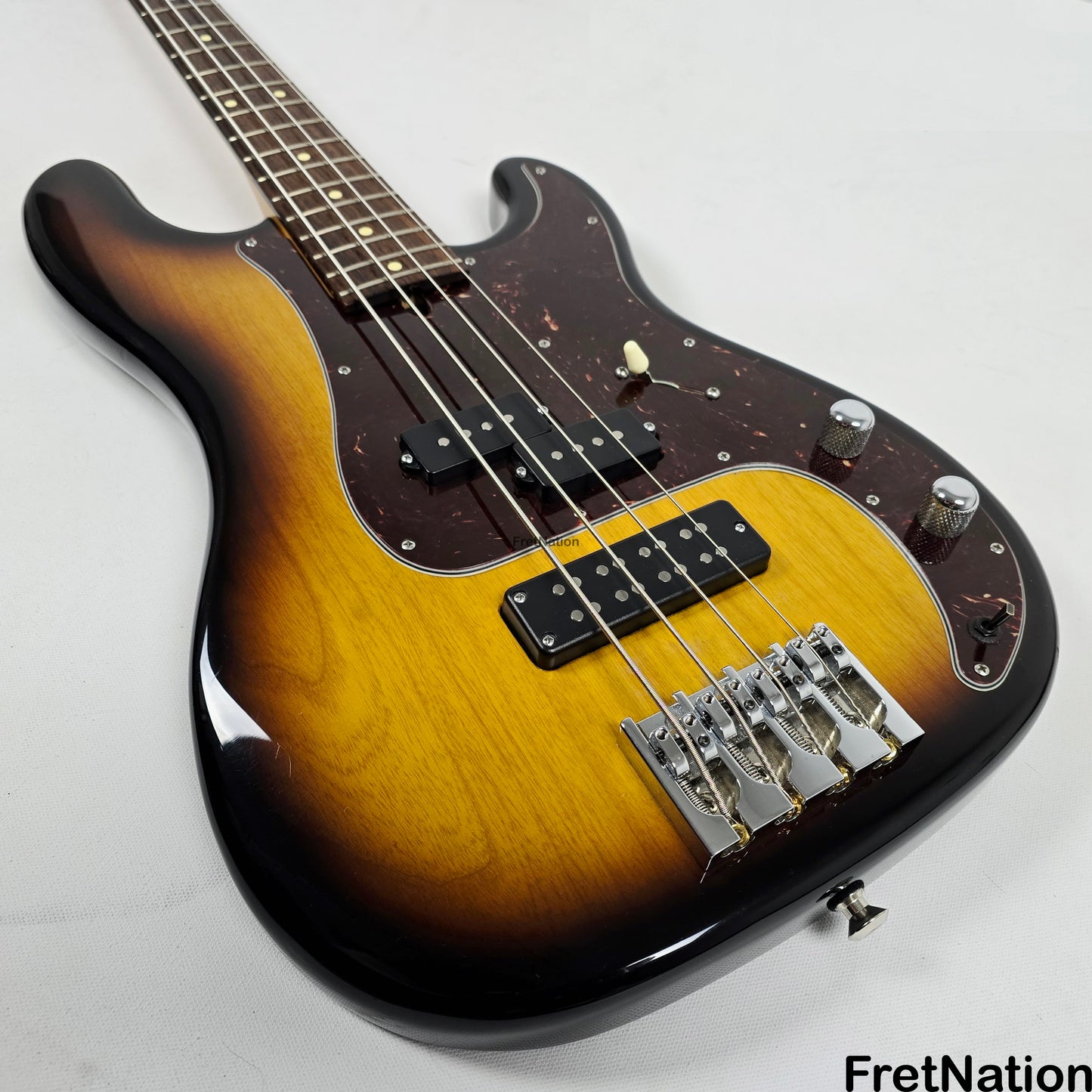 Fret Nation Mike Lull PJ Special 4-String 3-Tone Sunburst P-Bass - 7.76lbs #2580 Pre-Owned