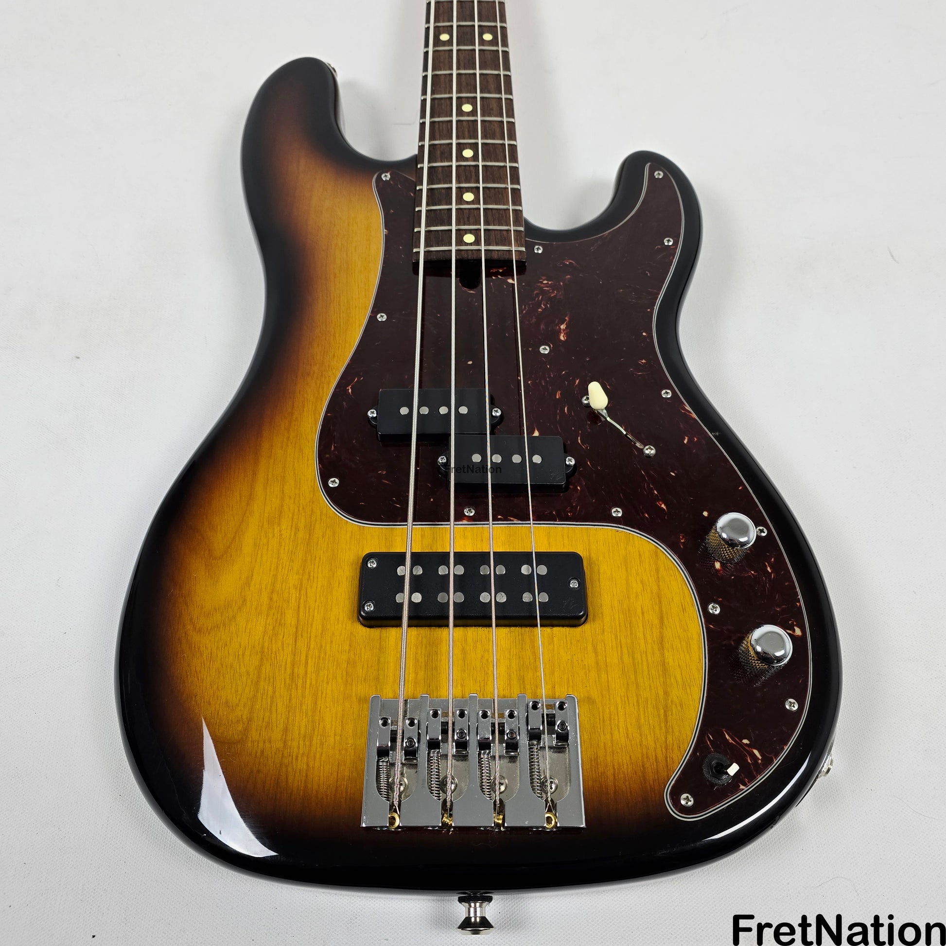 Fret Nation Mike Lull PJ Special 4-String 3-Tone Sunburst P-Bass - 7.76lbs #2580 Pre-Owned