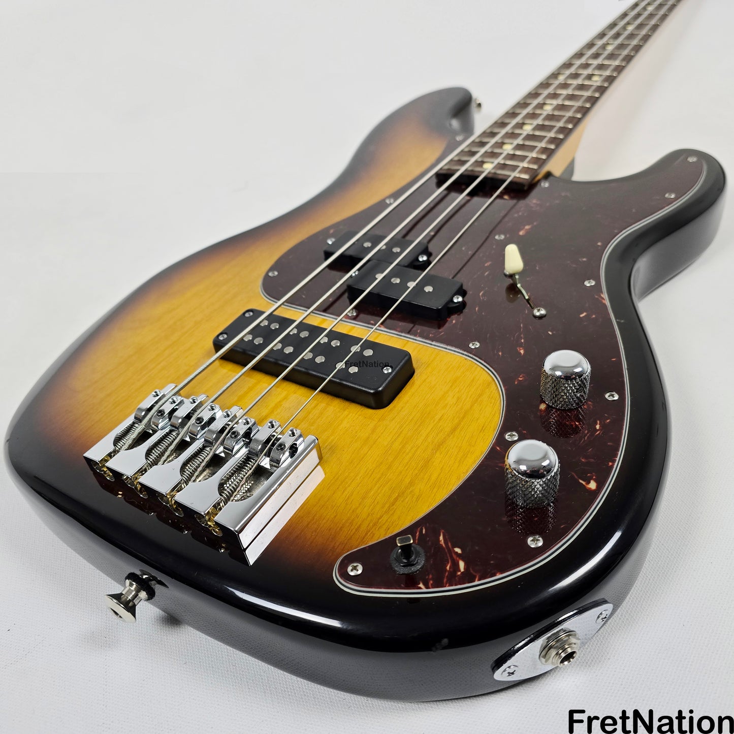 Fret Nation Mike Lull PJ Special 4-String 3-Tone Sunburst P-Bass - 7.76lbs #2580 Pre-Owned