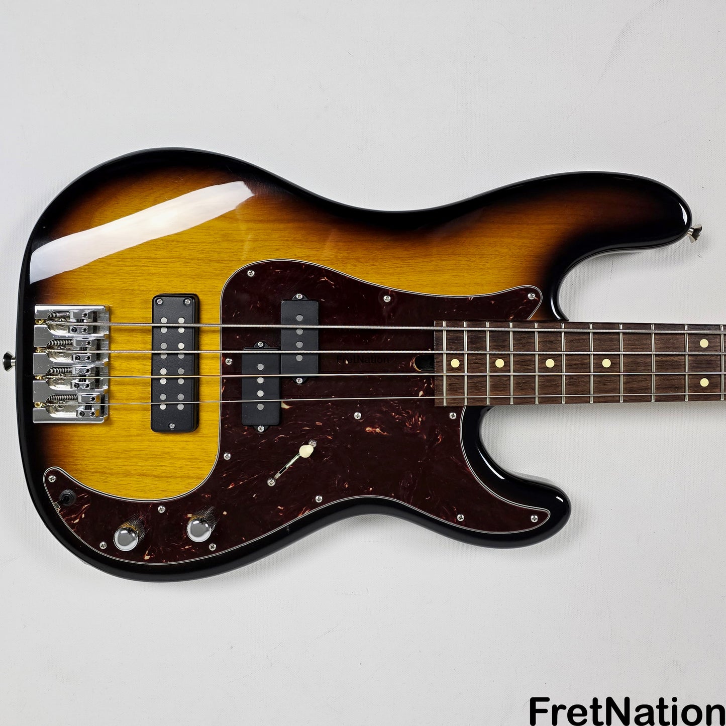 Fret Nation Mike Lull PJ Special 4-String 3-Tone Sunburst P-Bass - 7.76lbs #2580 Pre-Owned